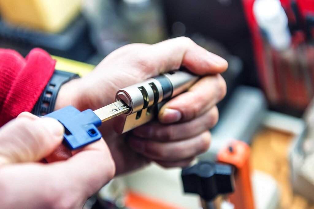 Pro Key Locksmith technician providing fast emergency locksmith service in New Castle, NY